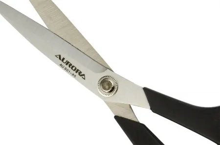 Ножницы Aurora AU-901-85 раскройные ручка с резиновыми вставками 22 см