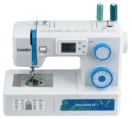 Швейная машина Швейная машина Leader Easy Jeans EX-1 — усиленная подача ткани для джинсы