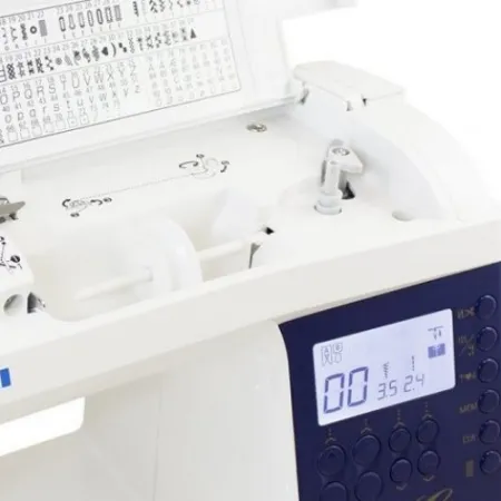 Швейная машина Швейная машина Juki HZL-G320 — ЖК-дисплей и управление
Швейная машина Швейная машина Juki HZL-G320 — рабочая зона и подсветка
Швейная машина Швейная машина Juki HZL-G320 — увеличенное пространство для шитья
Швейная машина Швейная машина Juki HZL-G320 — комплект аксессуаров