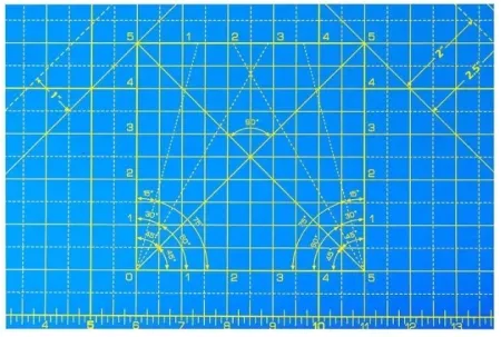 Мат для раскроя двусторонний 42x59,4 см Alfa AF-A3