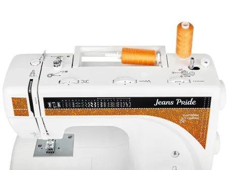 Швейная машина Швейная машина Jaguar Jeans Pride — автоматический нитевдеватель и аксессуары