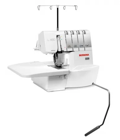 Оверлок Оверлок Bernina L460 — дифференциальная подача ткани и приставной столик