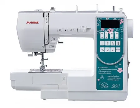 Швейная машина Janome Clio 200 фото
