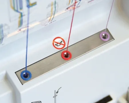 Коверлок Коверлок Bernina L890 — рабочая зона и приставной столик