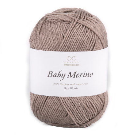 Пряжа Infinity Baby Merino color 3161 светло-бежевый