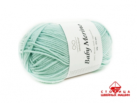 Пряжа Infinity Baby Merino color 7512 мятный