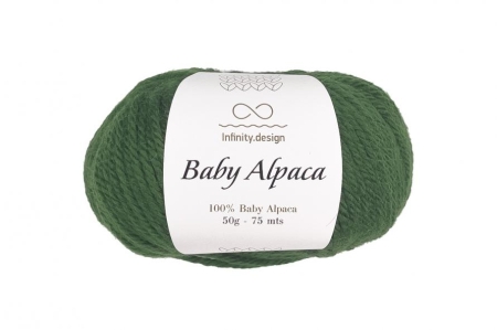 Пряжа Infinity Baby Alpaca color 8522 светло-зеленый