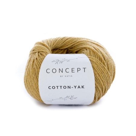 Пряжа COTTON-YAK Katia color 118 оливка