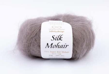 Пряжа Infinity Silk Mohair color 3025 жемчуг