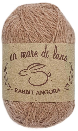 Пряжа Rabbit Angora color 124 песочный