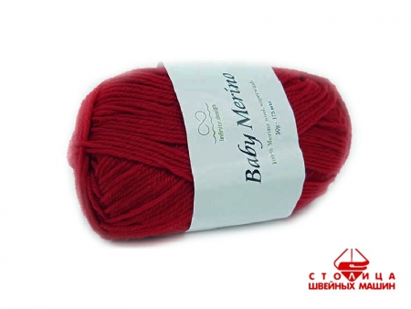 Пряжа Infinity Baby Merino color 4219 красный