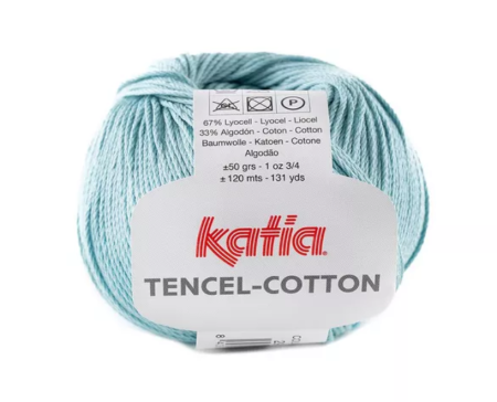 Пряжа TENCEL-COTTON Katia color 29 небесный