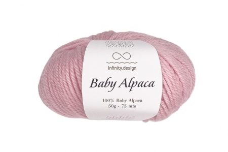 Пряжа Infinity Baby Alpaca color 4312 розовый