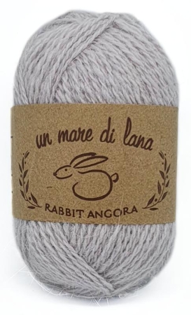 Пряжа Rabbit Angora color 646 светлая сталь