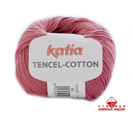 Пряжа TENCEL-COTTON Katia color 16 клевер