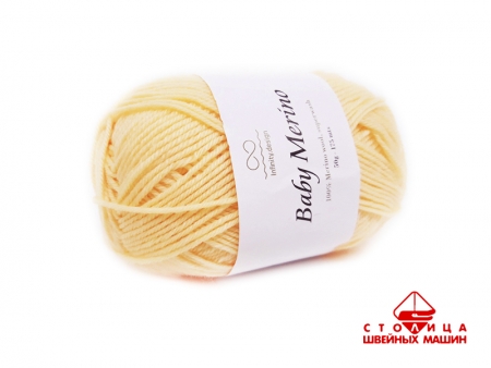 Пряжа Infinity Baby Merino color 2112 желтый